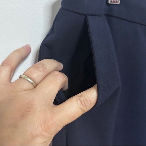 Sears Blue Easy Care Dress Pants Women’s Size 12 career Office Business Casual - Picture 3 of 8